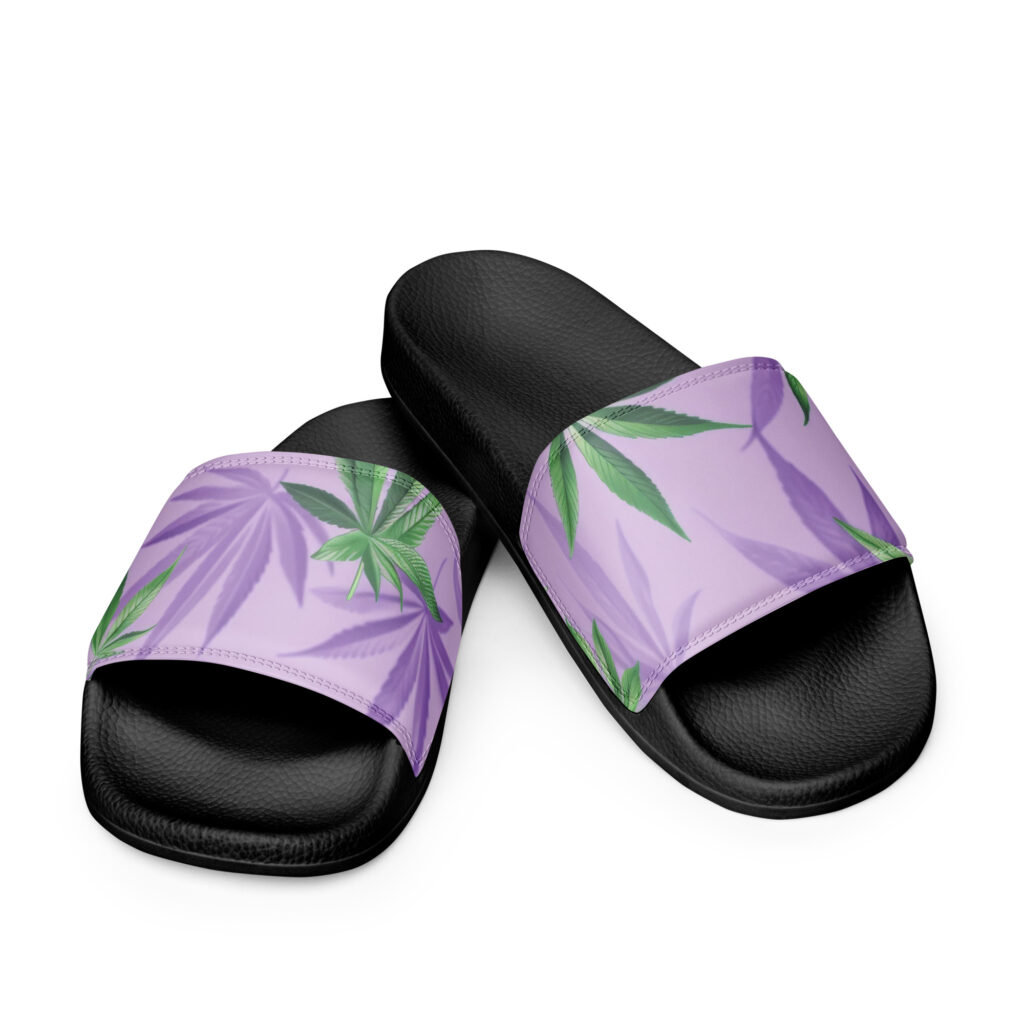 Leafy Luxe Slides